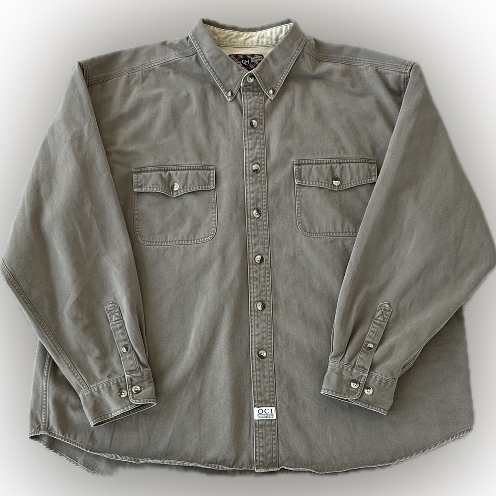 Old College Inn heavyweight cotton work shirt 🤎